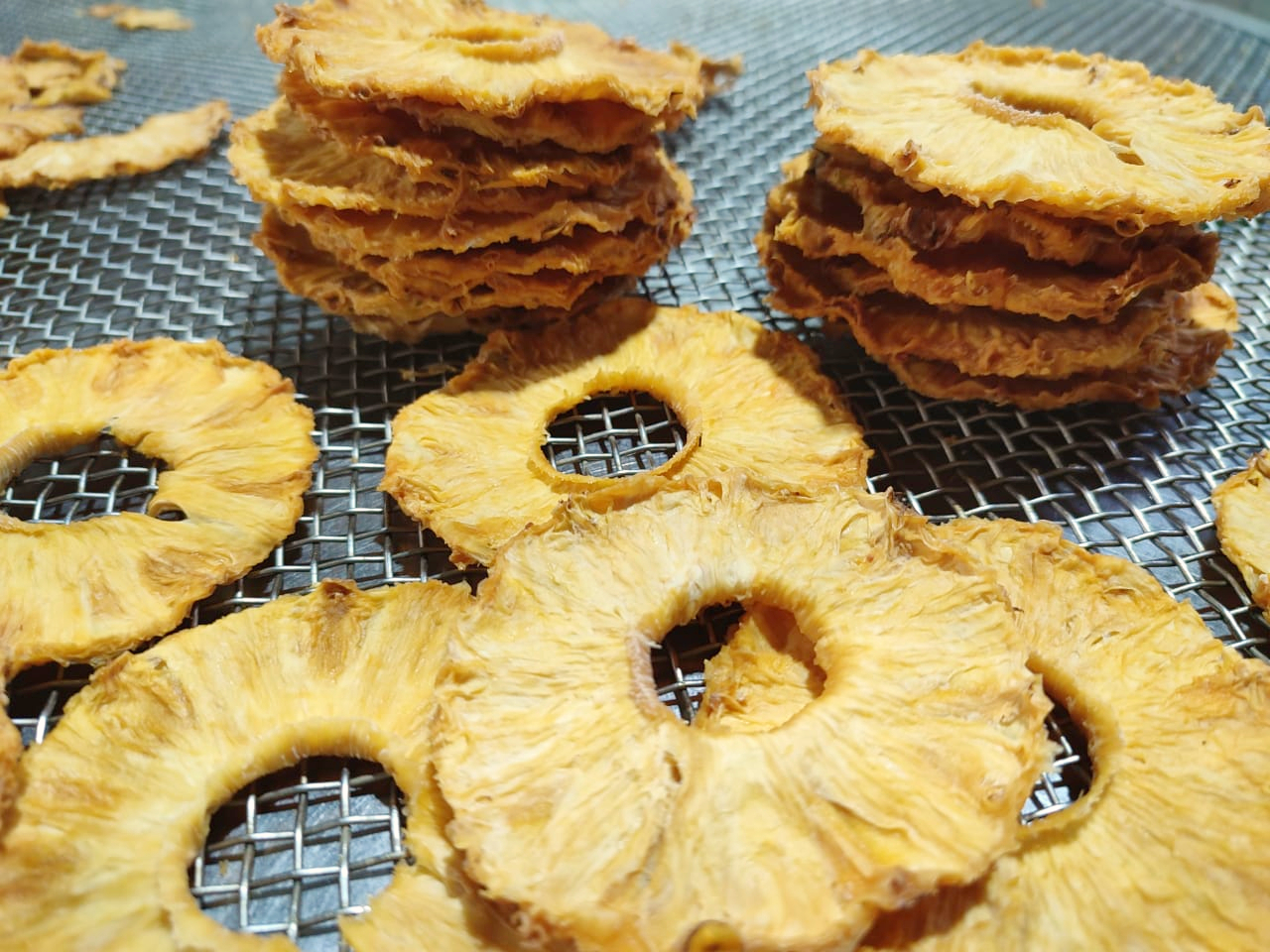 Piña Deshidratada De Primera Calidad Piña Seca Premium 140g, Rodajas
